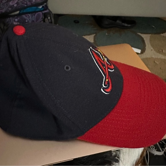 New Era Officially licensed MLB Atlanta Braves Chop Ballcap - like NWOT -Sz -M/L - Picture 2 of 7